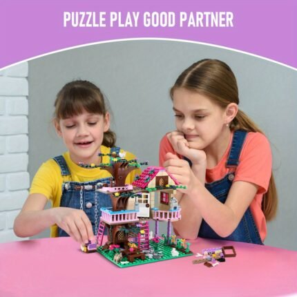 504pcs Holiday Villa Castle Building Blocks Sets Friends